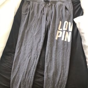 Victoria secret pink medium gray